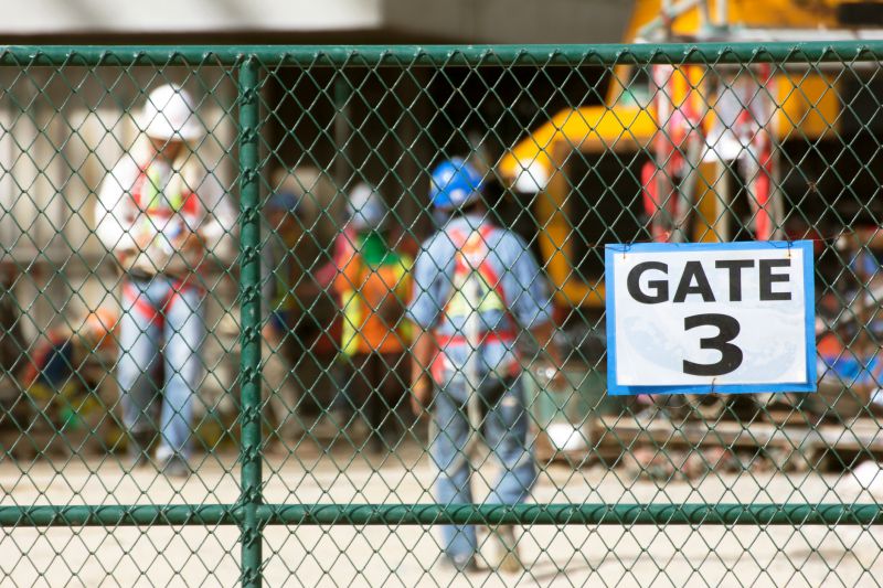 Safety Fence Installation