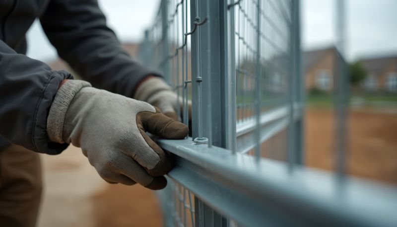 Steel Fence Replacement