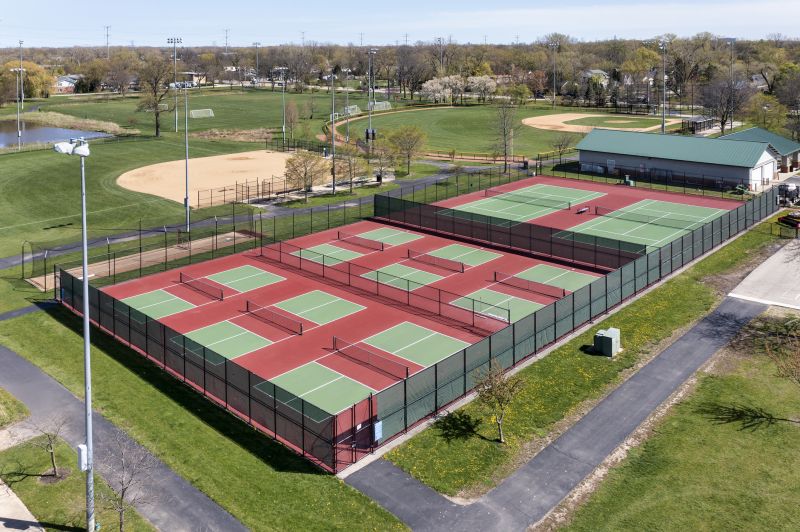 Tennis Fence Installation