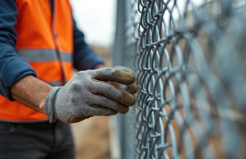 Vinyl Chain Link Fence Repair
