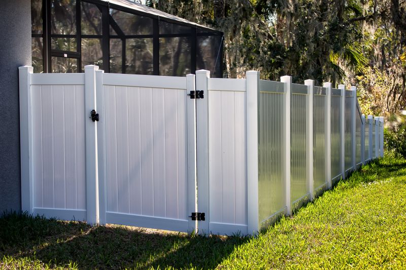 Vinyl Pool Fence Installation